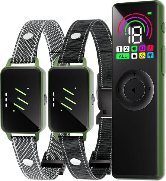 Dog Collar Designer Timrwor Rechargeable Waterproof Ip67 Electronic Collar, Adjustable For Training Modes Beep Dog Shock Collar With Remote dog leash Control