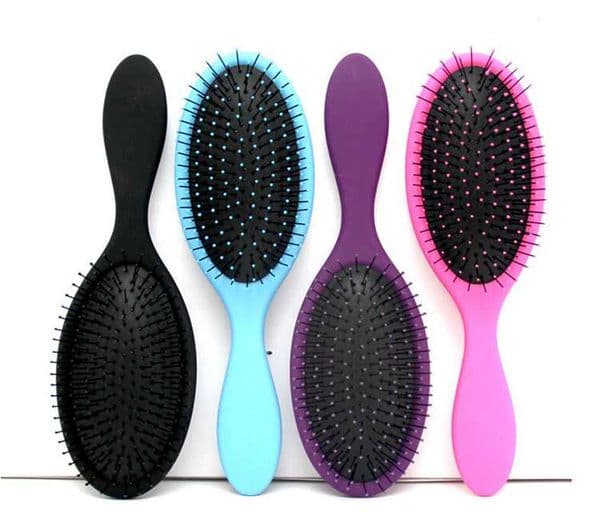 Shower Brush Combs Detangling Hair Brush Fashion Item For Women 22.5*7*3.5CM hair brush with retail packing