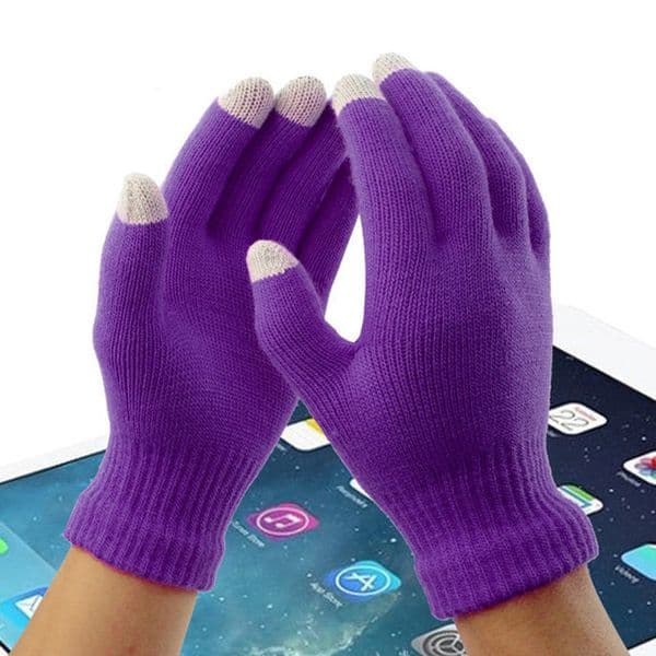 Party Favor Men Women Touch Screen Gloves Winter Warm Mittens Female Winter Full Finger Stretch Comfortable Breathable Warm Glove Guantes Para Pantalla Tactil