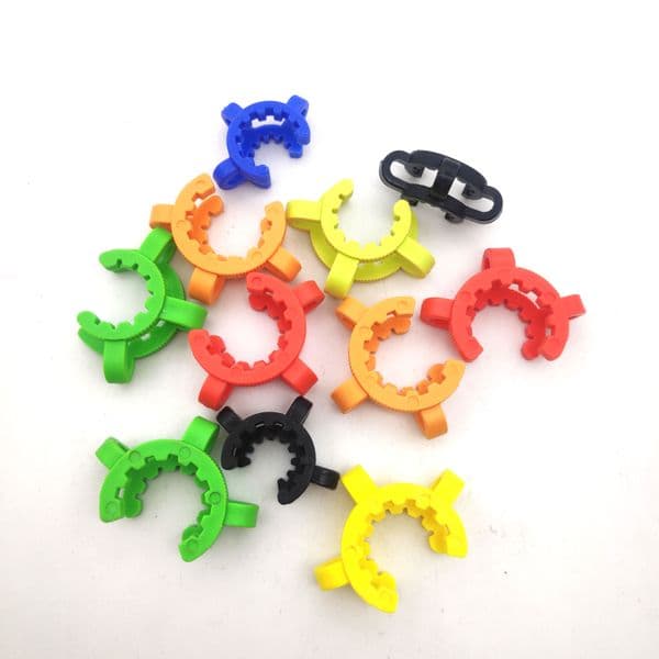 smoking accessories 10mm 14mm 19mm Plastic Keck Clip Plastic Keck Laboratory Lab Clamp Clip for ash catcher Bong Glass adapter