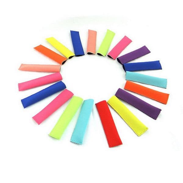 Neoprene Popsicle Freezer Icy Pole Lolly Sleeve Protector Block Holder Ice Cream Tools Mayitr B2