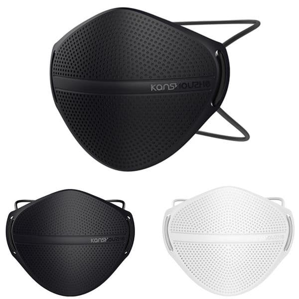 Kanshouzhe Mask Washable Reusable Face Mask Nose Separation Safety Dust Mouth Masks Dust Respirator With 10pcs Filters