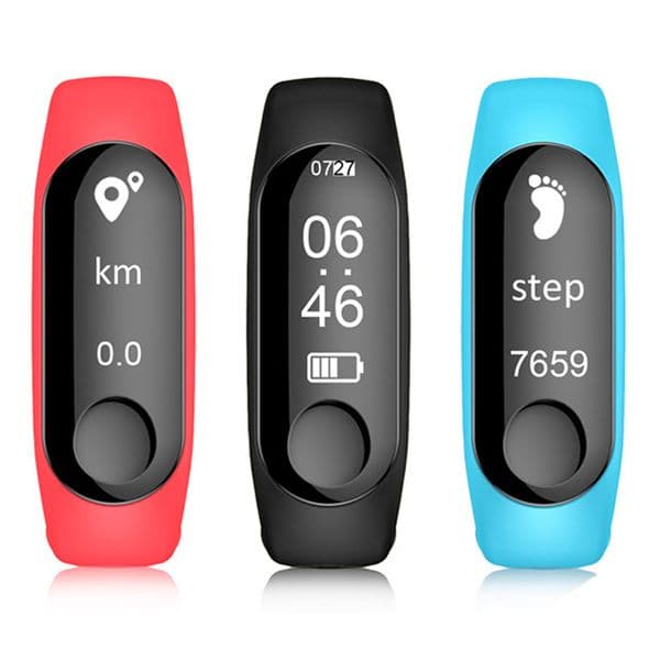 M3 Smart Bracelet Watch Blood Pressure Heart Rate Monitor Smart Watches Fitness Tracker Wristwatch For Android IOS Bands Watch