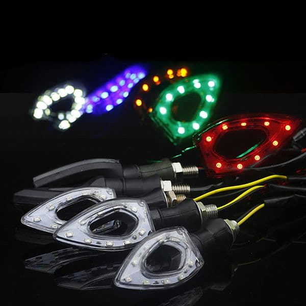 Universal Motorcycle Turning Light Modified Accessories LED Moto Lighting Modified 12V Turn Lights