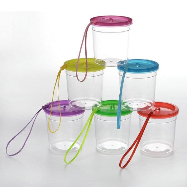 Aquarium Mini Fish Tank Turtle Cylinder With Platform Tortoise Plastic Tank Water Turtle Breeding Box With Cover yq01700