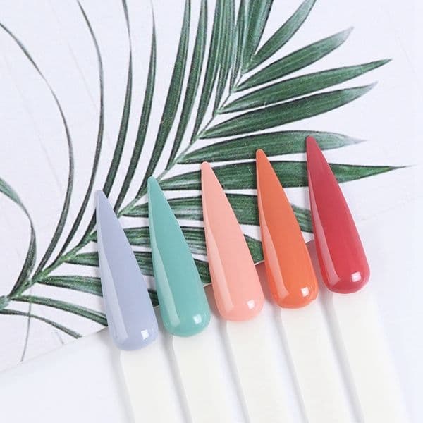 False Nail Art Display Acrylic Practice Fan-shaped Nail Art Polish Color Card Detachable Practice DIY Tool Nombre Del Producto Pokaz Sztucznych Paznokci Wholesale