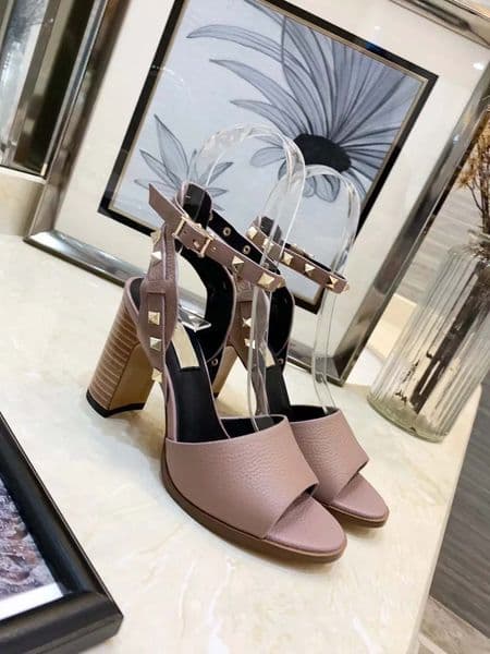Designer Women Heels 8.5cm Sandals Top Quality T-strap High-heeled Pumps Ladies Patent Leather Dress Single Shoes heels for female SANDLAL