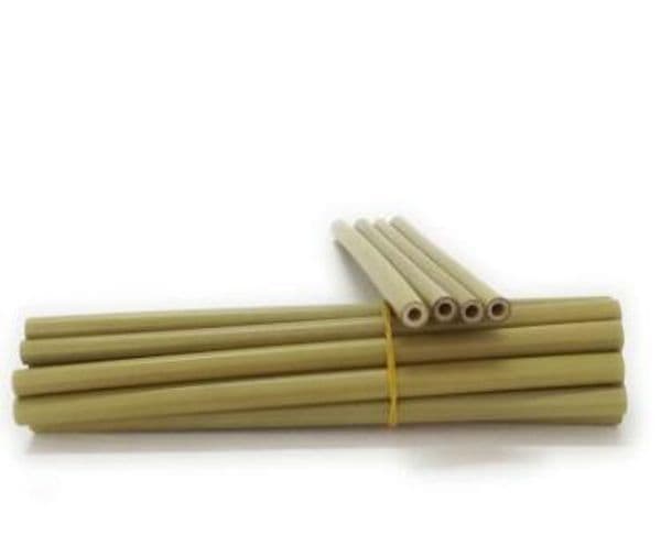 100% Natural bamboo 23cm reusable straw eco-friendly beverages straws cleaner brush bar drinking tools party supplies