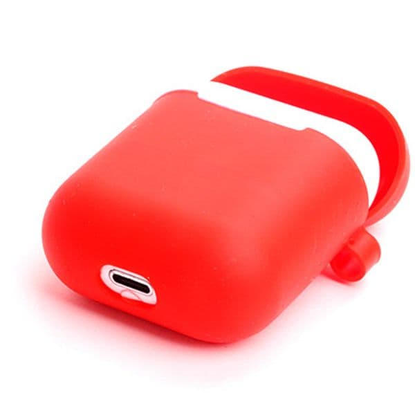 Soft Silicone Case 17 With Lanyard Anti-dust Decoration Gifts Colors For Apple Airpods Bluetooth Wireless Earphone