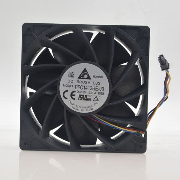 Delta Server Fan PFC1412HE-00 12V 9.00A 14038 14CM E10 Violent Fan
