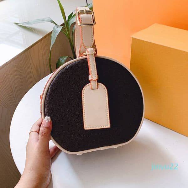 designer-Handbag Flowers Letters Wristlet Round Cakes Banquet Totes Shoulder Bags Genuine Leather Women Clutch Messenger Bag Crossbody Purse