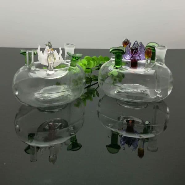 Smoking pipes hookah Oil Burner Pipes Smokings Glass Bowl Glass flowerbed pot