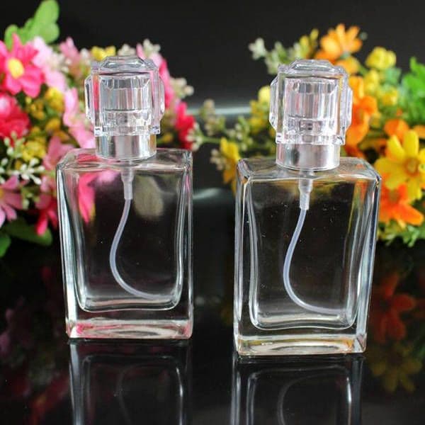 30ML Glass Perfume Spray Bottles Portable Transparent Spray Bottls Refillable Perfume Atomizer