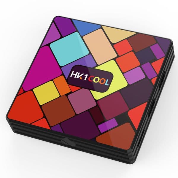 HK1 COOL Android 9.0 TV RK3318 2.4G 5G Dual Brand wifi Bluetooth 4k Set Top Box 4GB 32GB