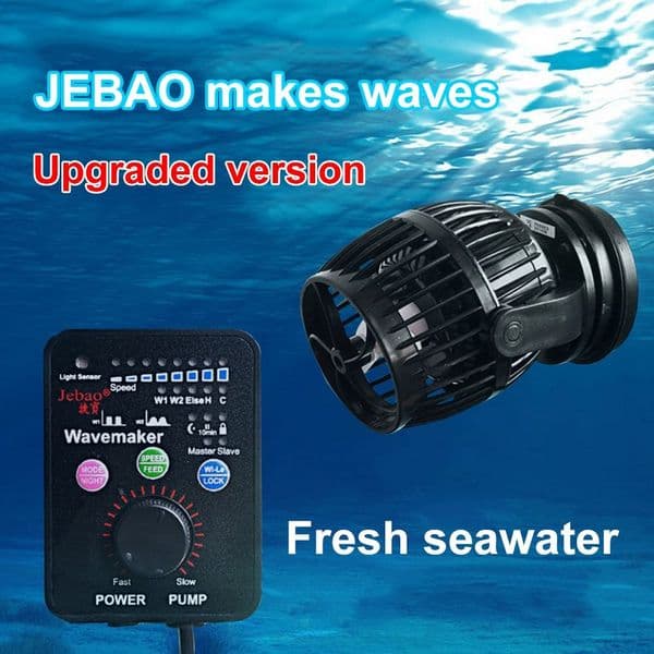 Jebao Mini Wave Pump RW4 RW8 RW15 RW20 Coral Cylinder Pump Ocean Aquarium Wave Manufacturing Pump General 110~240V Y200922