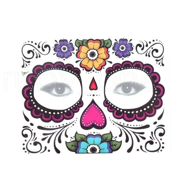 Disposable Eyeshadow Sticker Magic Eye Face Lace Style Waterproof Temporary Tattoo For Beauty Cosmetic Makup Stage Halloween Party Tatuaje Temporal