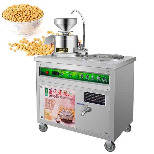 Soybean Maker Grain Grinder Commercial Heating Soymilk Machine Kitchen Stainless Steel Soy Milk Maker Large Grinding Machine