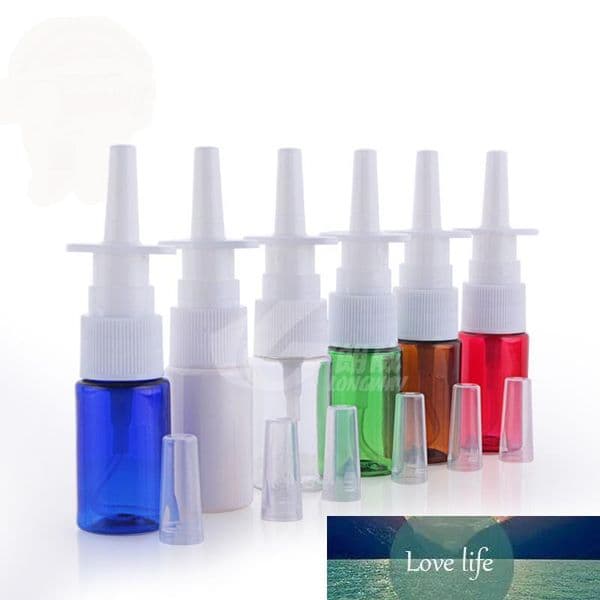 10ml Empty Nasal Spray Bottles Fine Mist Sprayers Atomizers Cosmetic Makeup Water Container for Perfumes Essential Oils Medical