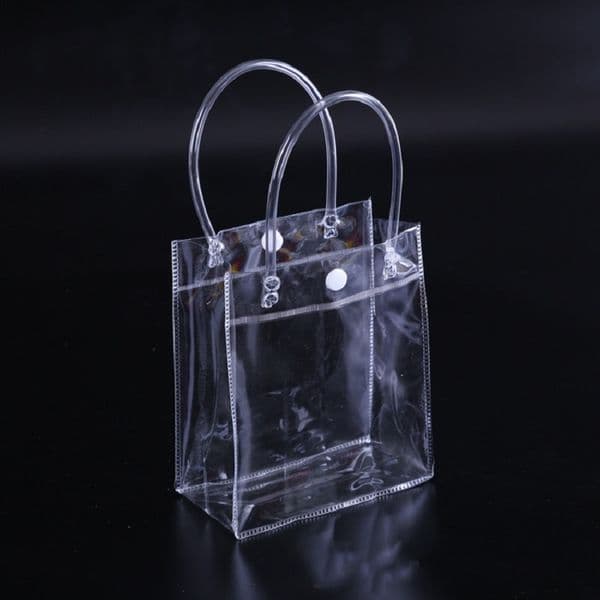 wholesale PVC handbags Gift bag Makeup Cosmetics Universal Packaging Plastic Clear bags Customizable size and LOGO