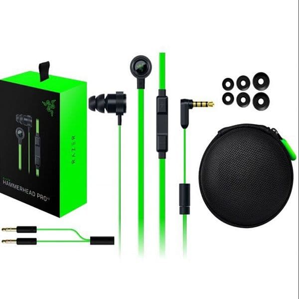 Razer Hammerhead Pro V2 Headphone in ear earphone With Microphone With Retail Box In Ear Gaming headsets Noise Isolation Stereo Ba