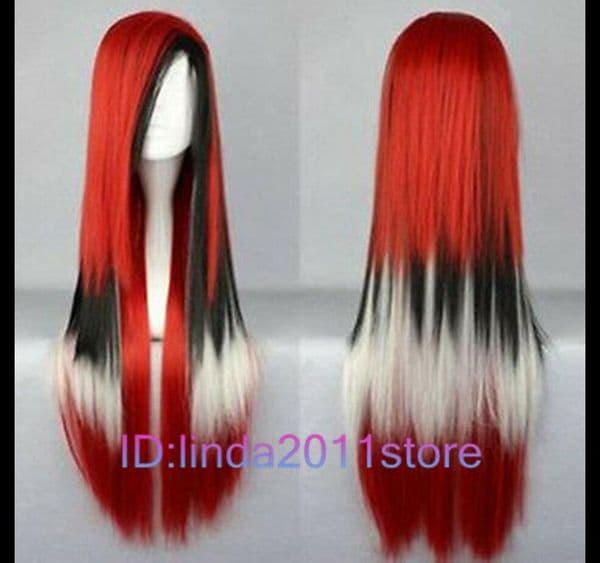 Lolita Long Multi-Color Mixed Straight Cosplay wig