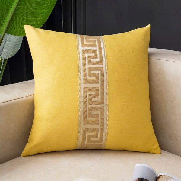 Fyjafon Pillowcase 60x60 Linen Breathable Cushion Cover Decorative edge Pillow Case Blue Yellow Pillowcases 50x50/40*60 201212