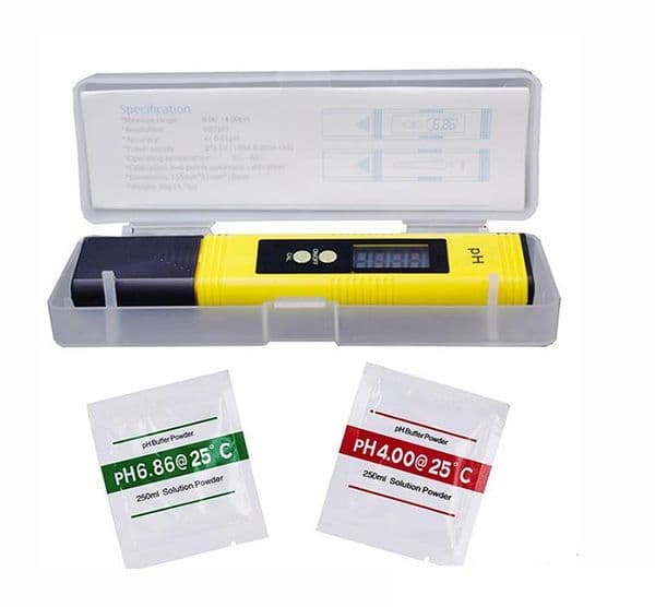 New Protable Digital PH Meter 0.00-14.0 PH Tester for Aquarium Pool Wine Automatic Calibration Water Quality Monitor Measuring tools