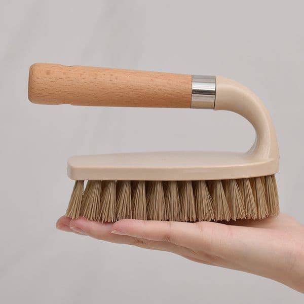 Wood Multifunctional Brushes Shoe Brushes Kitchen Clothes Dirt Remove Toilet Bathroom Bathtubs Shoes Scrub Brush Tile Floor Tool Kledingvuil Verwijder Borstels