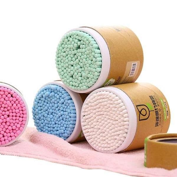 Swab Wood Sticks Soft Cotton Buds cleaning of ears Tampons Microbrush Cotonete pampons health beauty 200pcs/lot