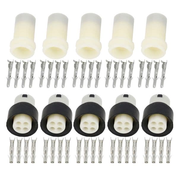 5 Sets 4 Pin Female And Male Electric Housing Automotive Connector Plug 4 Pin Socket Car Connector DJ3041-2.3-11/21