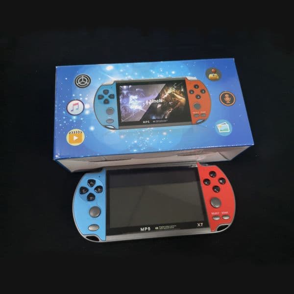 X7 4.3 inch Video MP5 8GB ROM Double Rocker Dual Joystick Arcade Games Handheld Game Player Portable Retro Console 4.3inch BC