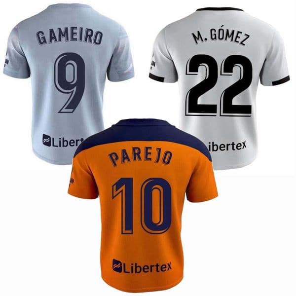 2020 2021 Valencia Soccer Jerseys GUEDES PAREJO M. Gómez GAMEIRO home away 3rd 20 21 football men and kids shirt