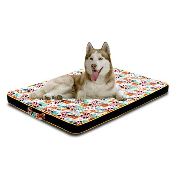 Large Dog Bed Mat Memory Foam Breathable Dog Beds Oxford Bottom Orthopedic Mattress Beds For Small Medium Large Pet Supplies 201126