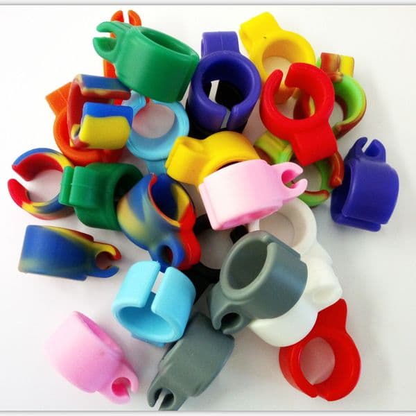 Silicone Smoking Cigarette holder Tobacco Joint Holder Ring regular size Smokings Tools accessories Gift For Man Women Pipes