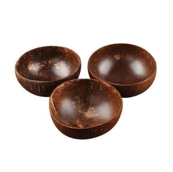 Natural Coconut Bowl Decoration Fruit Salad Noodle Rice Wooden Handicraft Creative Shell Bowls Free Shipping SN5077