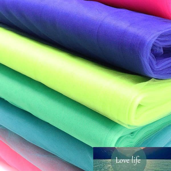 White 54"x120 FT (40 yards) TULLE Bolt Wedding Decoration Bolt Pew Craft Favor Fabric Bridal Favor Party Banquet Gift Decor