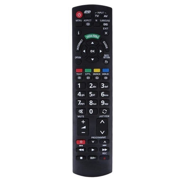 Plastic TV Replacement Controlers for Panasonic LCD/LED/HDTV N2QAYB000752 N2QAYB000487 EUR-7628030 EUR-7651030A Remote Control