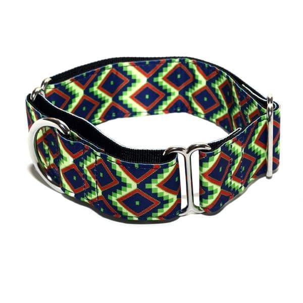 Greyhound Collar Saluki Whippet Lurcher Martingale Dog Collar 3. Wide Necklaces LJ201111