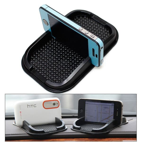 Car holder for cell phone Universal Car Dashboard Silicone Rubber Skidproof Phone Holder Anti-slip pad with retail pakacge