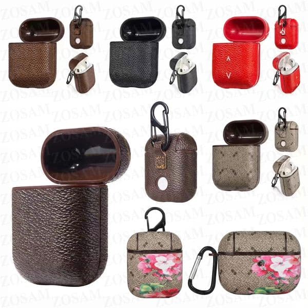 Luxury Letter Earphone Headset Accessories Case For Apple Airpods Pro Air Pods 1 2 Airpodspro Cover Protective Headphone Charging House Storage Bag