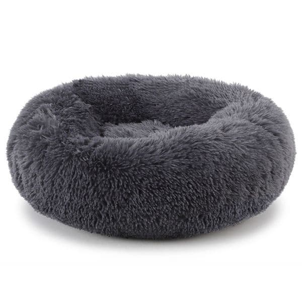 Calming Fluffy Round Lounger Cushion For Small Medium Large Dogs & Cat Winter Dog Kennel Puppy Mat Pet Bed 201201