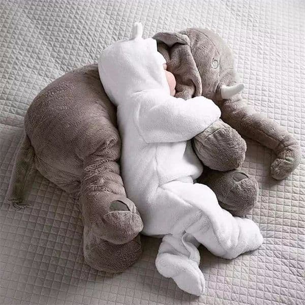 2026 New New 80Cm Plush Toy Baby Sleeping Back Cushion Soft Stuffed Elephant Newborn Playmate Doll Kids Birthday Gift Lj200914 Toy