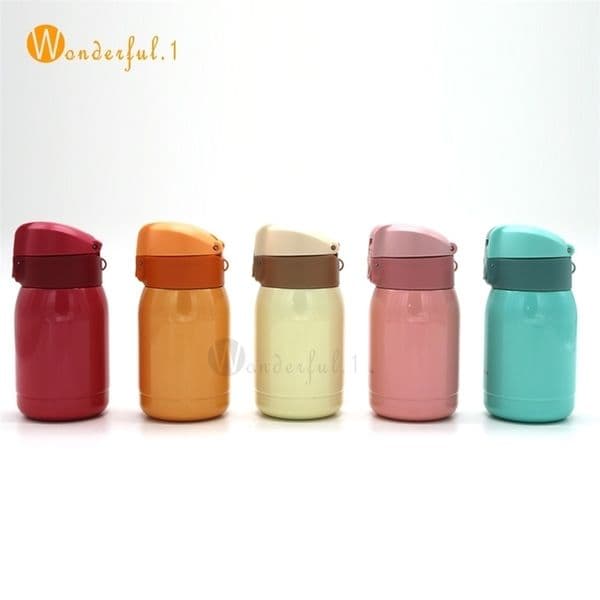 200ML Mini Thermos Coffee Vacuum Flask Stainless Steel Drink Water Bottle Termos Thermo Cup And Mug Garrafa Termica 201204
