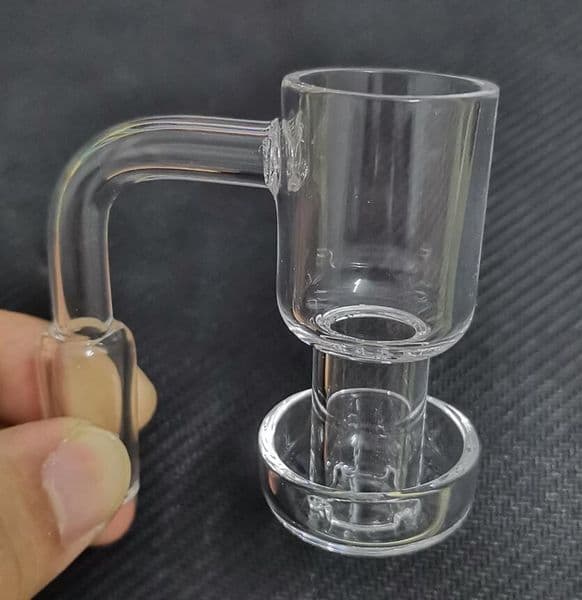 Latest Quartz Terp Vacuum Banger Nail quartz banger dabber Domeless Terp Slurper Up Oil Nails 14mm 18mm Smoking Water Pipes for Glass Bong