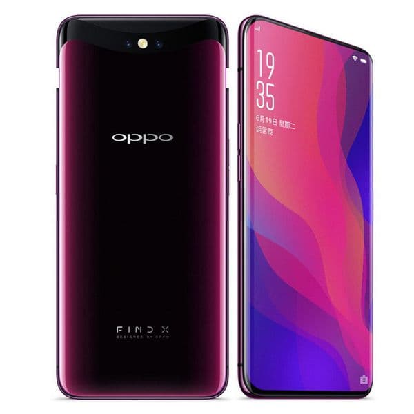 Original OPPO Find X 4G LTE Cell Phone 8GB RAM 128GB 256GB ROM Snapdragon 845 Octa Core Android 6.42 inch Full Screen 25.0MP 3730mAh Face ID Smart Mobile Phone