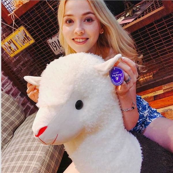 Creative alpaca plush toy doll alpaca pillow cute dolls ragdoll plushs toys sleeping weeping willow children Christmas birthday gifts
