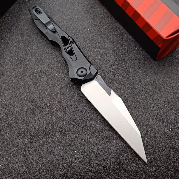 New Arrival 7650 Launch13 PTF Tactical Folding Knife CPM 154 Satin Blade 6061 T6 Handle EDC Pocket knife Knives With Retail Box