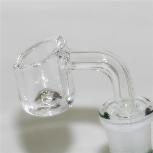 smoking 4mm thick club bangers domeless quartz nail 10mm 14mm 18mm male female 90 45 degree quartz banger nails glass nectar
