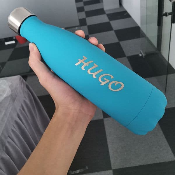 Custom Thermos Bottle For Water Bottles Double-Wall Insulated Vacuum Flask Stainless Steel Office Gift Cup LJ201221