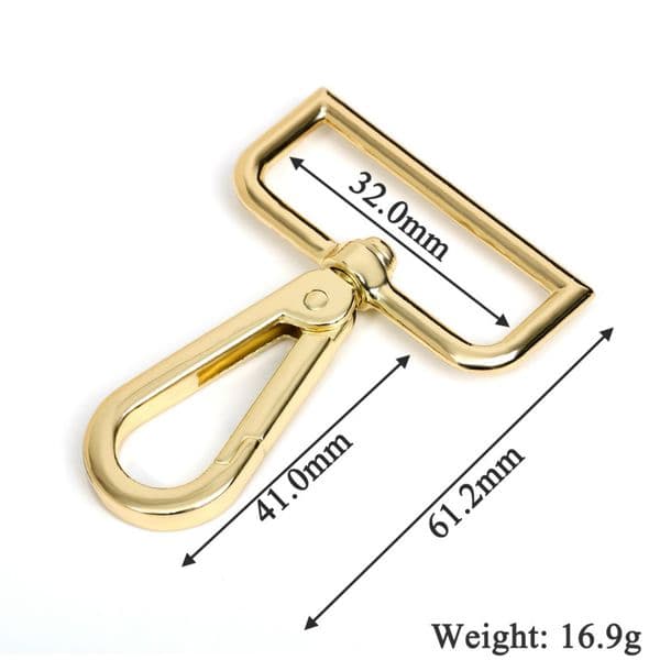 Metal Handbag Bag Clasps Lobster Swivel Trigger Clips Snap Hooks Buckles Carabiner Gold Silver Bronze High quality